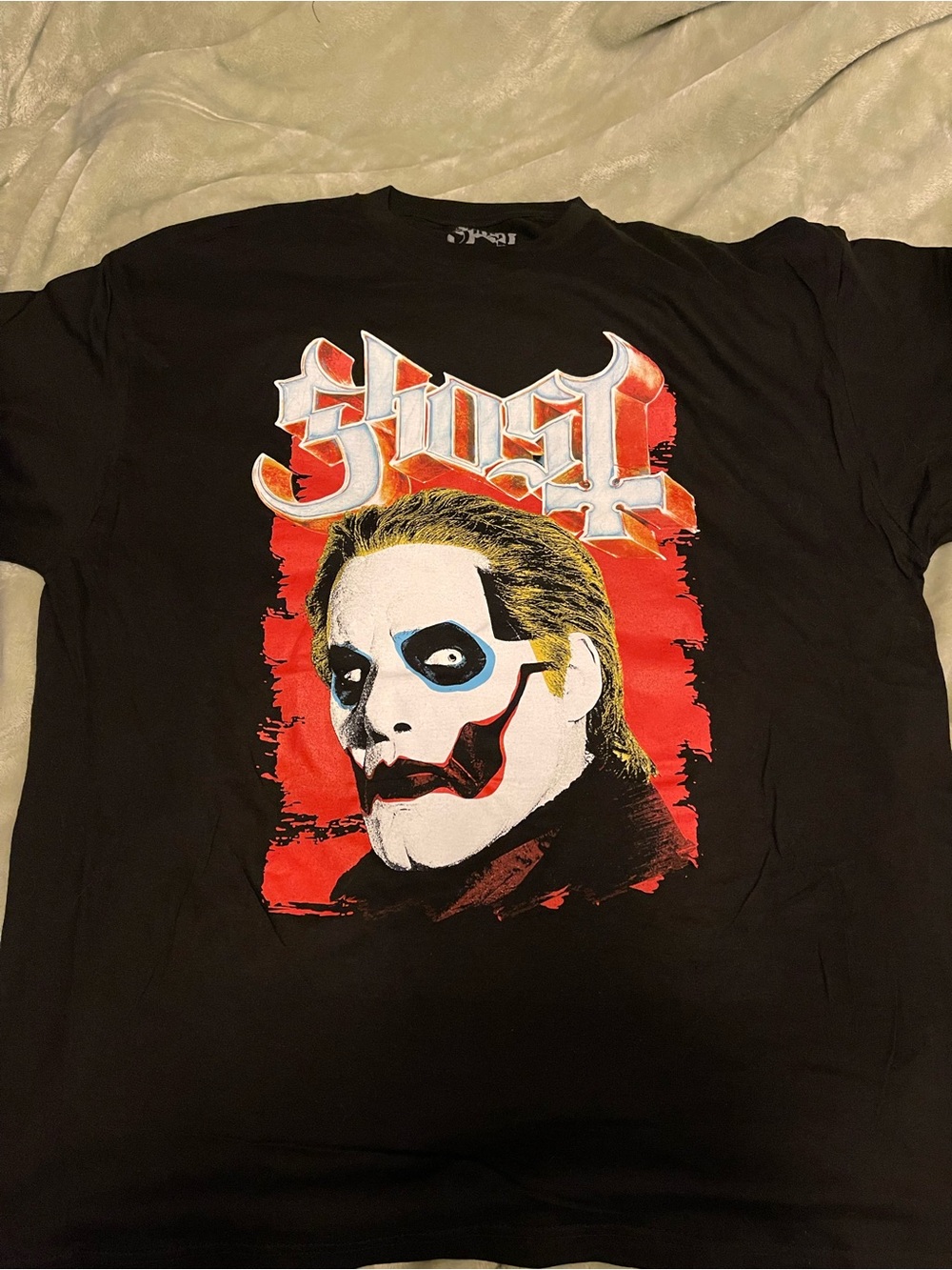 Ghost Band Hot Topic Black Short Sleeve Graphic Tee